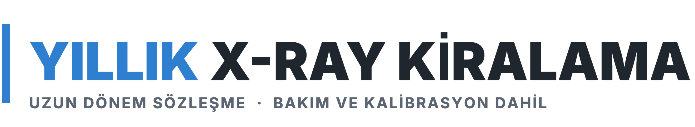 Yıllık X-Ray Kiralama Logo